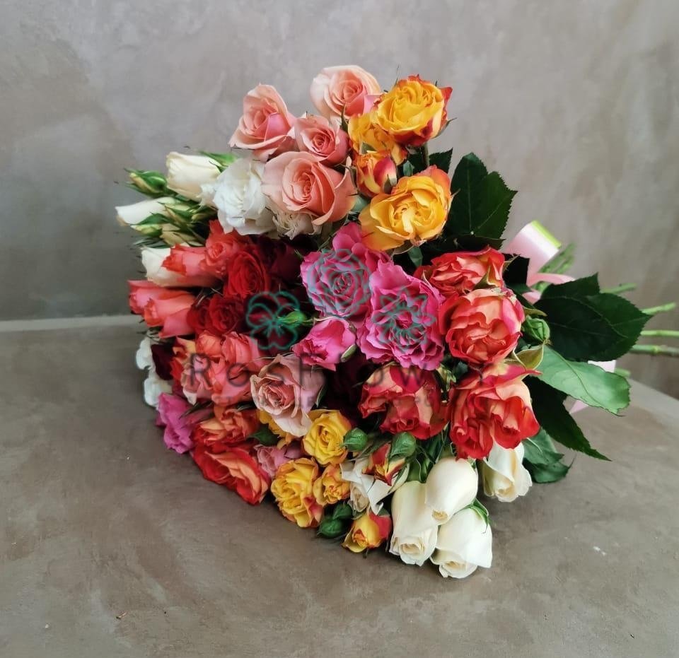 Букет цветов из: Розы в Новоникольское