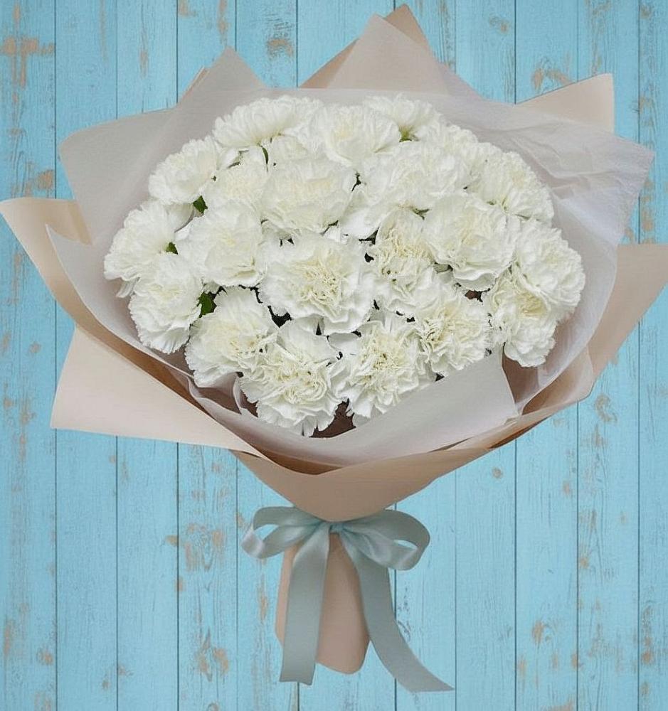 Букет цветов из: Гвоздики в Новоникольское