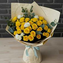 Букет цветов из:  Розы #REPLACE_PRED# Новоникольское