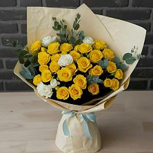 Букет цветов из:  Розы в Новоникольское