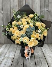 Букет цветов из:  Розы и Лизиантусы #REPLACE_PRED# Новоникольское