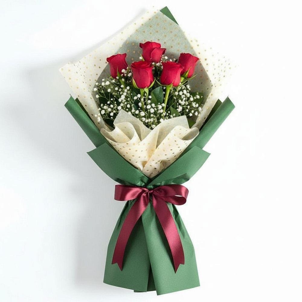 Букет цветов из: Розы в Новоникольское