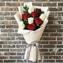 Букет цветов из:  Розы в Новоникольское