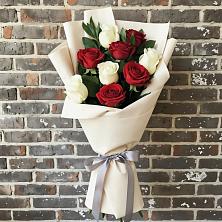 Букет цветов из:  Розы в Новоникольское
