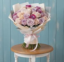 Букет цветов из:  Розы в Новоникольское