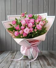 Букет Розовый кустик #REPLACE_PRED# Новоникольское