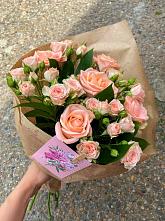 Букет цветов из:  Розы #REPLACE_PRED# Новоникольское