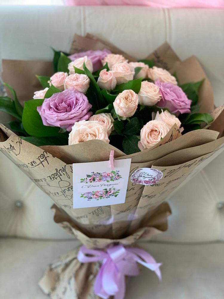 Букет цветов из: Розы в Новоникольское