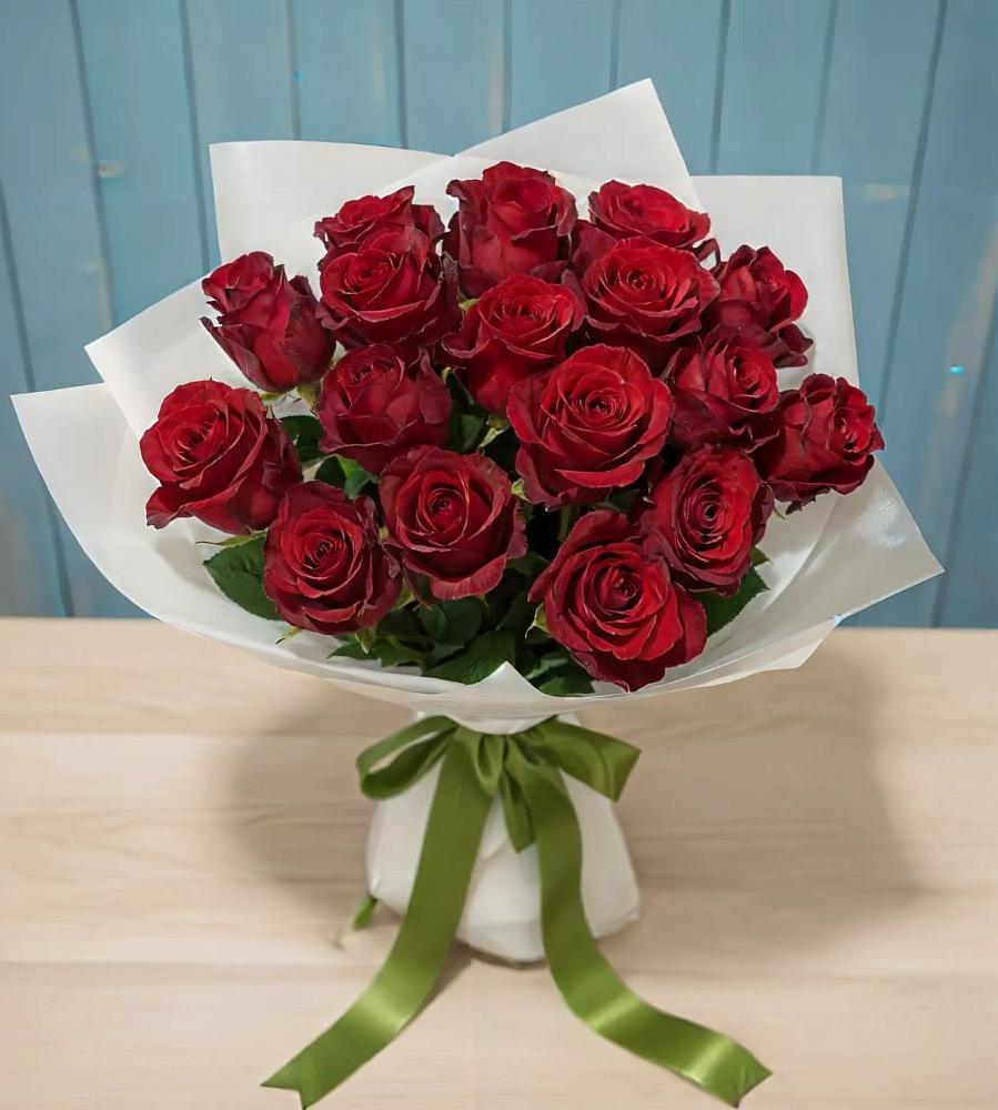 Букет Красные розы в Новоникольское