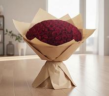 Букет 101 Красная роза #REPLACE_PRED# Новоникольское