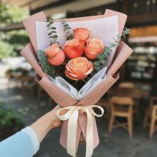 Букет цветов из:  Розы в Новоникольское