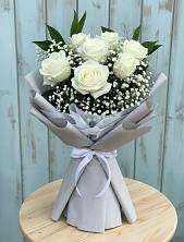 Букет цветов из:  Розы в Новоникольское