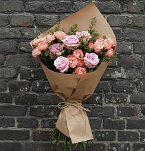Букет цветов из:  Розы в Новоникольское