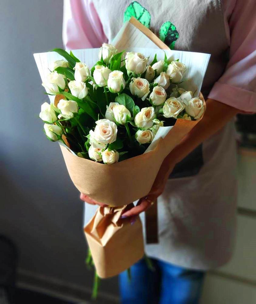 Букет цветов из: Розы в Новоникольское
