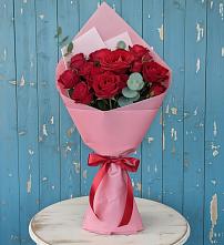Букет цветов из:  Розы #REPLACE_PRED# Новоникольское