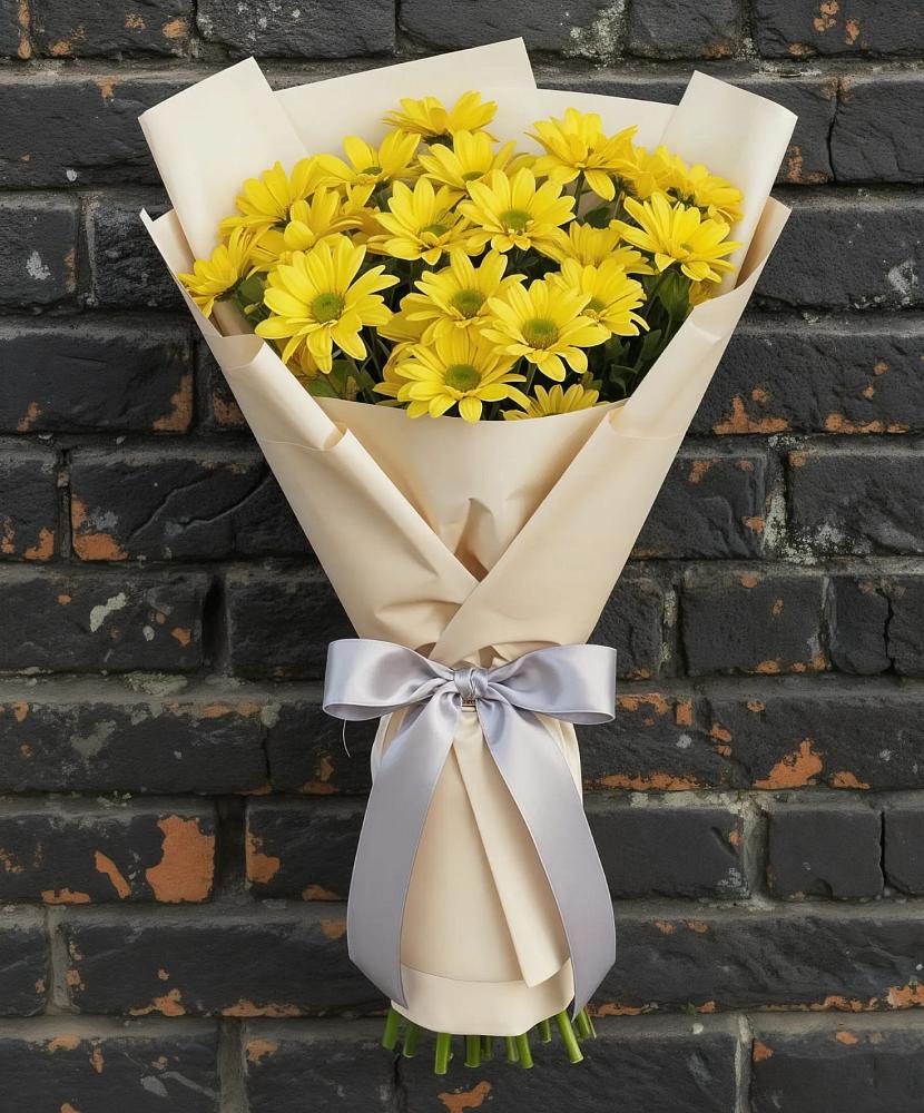 Букет цветов из: Хризантемы в Новоникольское