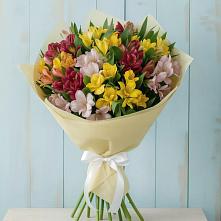 Букет цветов из:  Альстромерии в Новоникольское