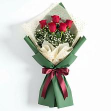 Букет цветов из:  Розы в Новоникольское
