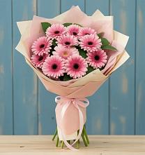 Букет цветов из:  Герберы в Новоникольское